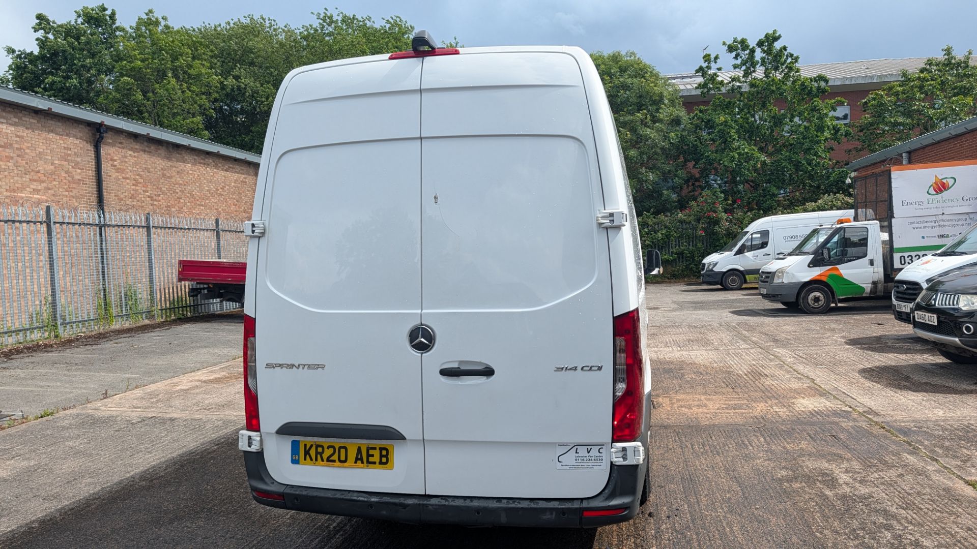 2020 Mercedes-Benz Sprinter 314 CDI L3H2 Panel Van. Registration: KR20 AEB. 6-Speed Manual Gearbox, - Image 8 of 28
