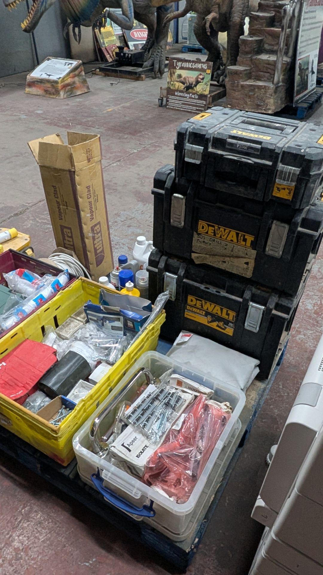 Contents of a Pallet of assorted items, including First Aid, Fixings, Spares, Cable, Toolboxes and m - Image 22 of 22