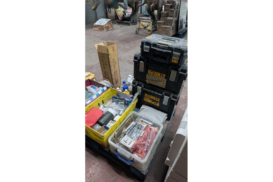 Contents of a Pallet of assorted items, including First Aid, Fixings, Spares, Cable, Toolboxes and m - Image 22 of 22