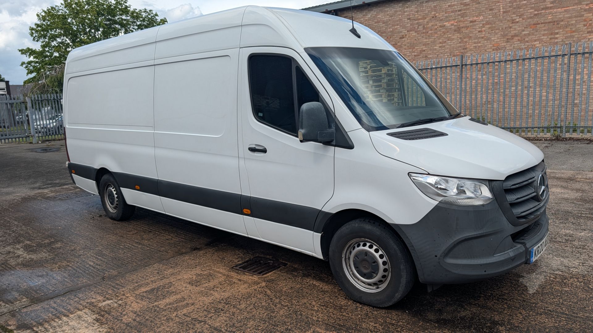 2020 Mercedes-Benz Sprinter 314 CDI L3H2 Panel Van. Registration: KR20 AEB. 6-Speed Manual Gearbox, - Image 4 of 28
