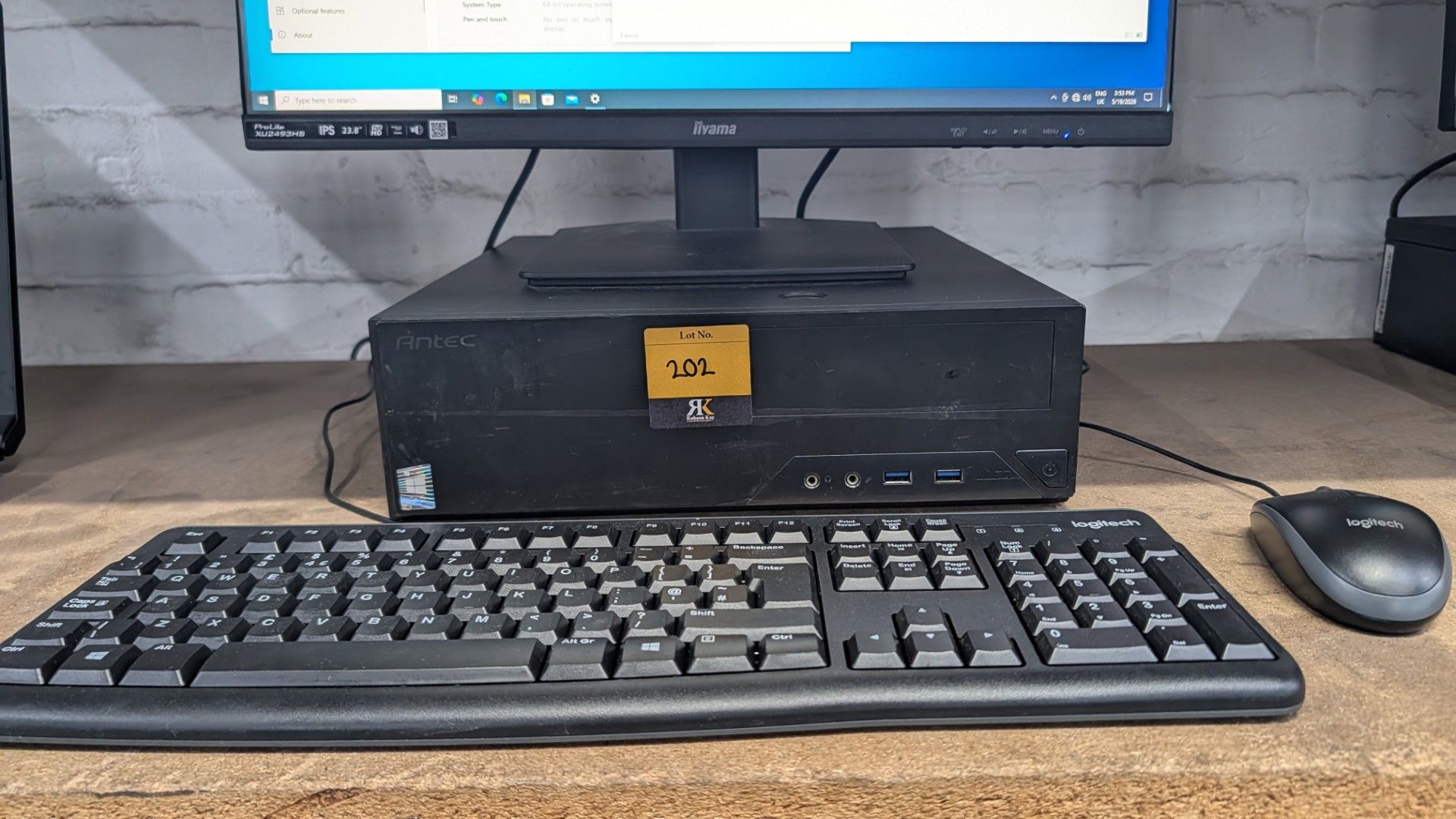 Desktop Computer with Intel Core i5-10400F CPU @ 2.9GHz, with 8GB Ram, 500 GB SSD, (NVME) Nvidia Gef - Image 6 of 11