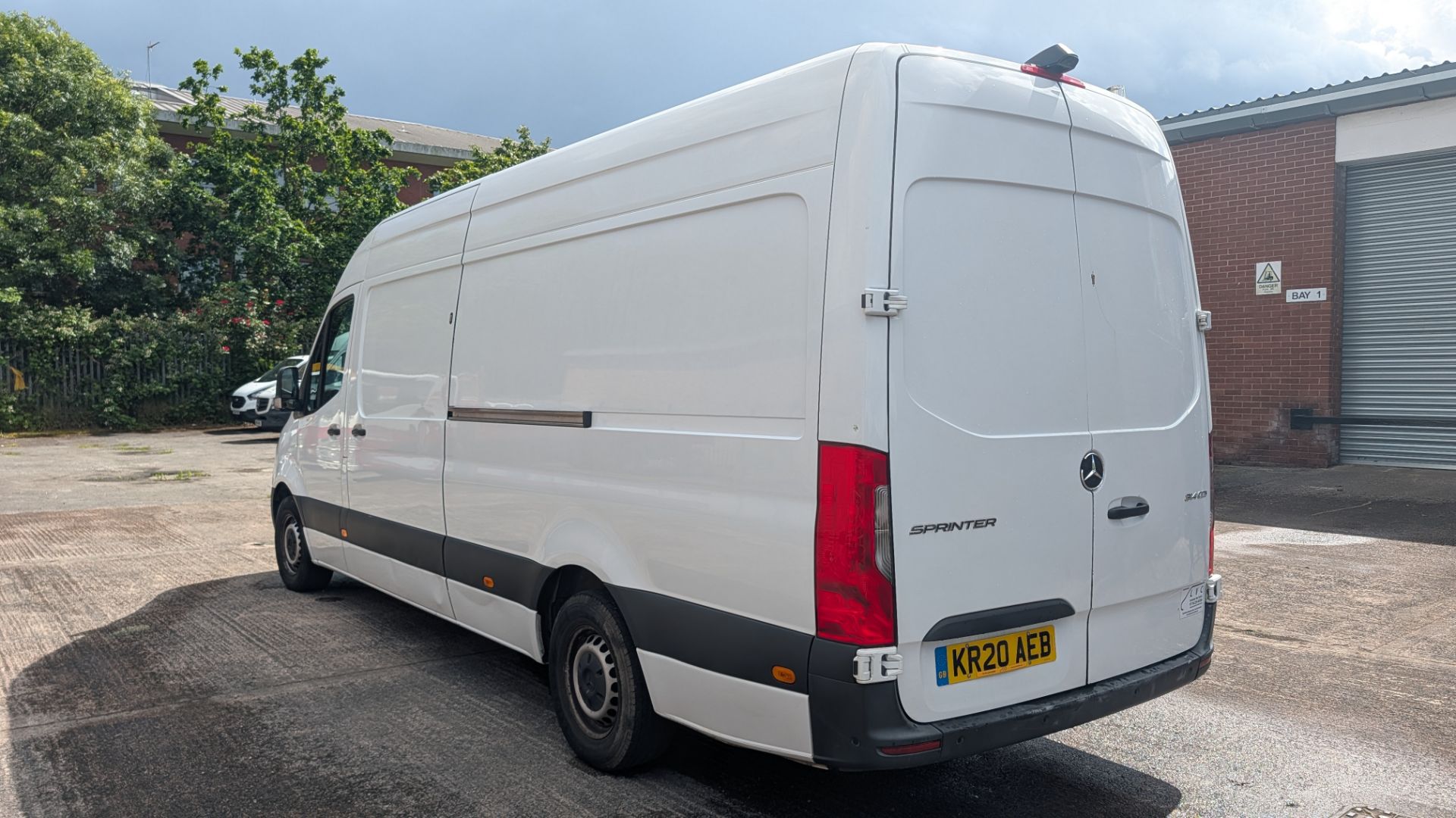 2020 Mercedes-Benz Sprinter 314 CDI L3H2 Panel Van. Registration: KR20 AEB. 6-Speed Manual Gearbox, - Image 9 of 28