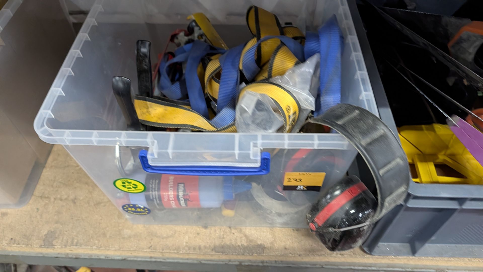 Contents off 2 of Crates of Hand Tools, Strapping, Industrial Supplies and more - Crates Excluded - Image 3 of 12