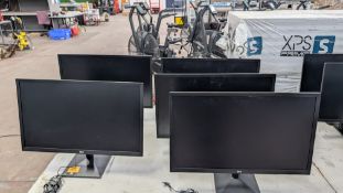5 off LG Widescreen Computer Monitors. 2 without Power Packs.