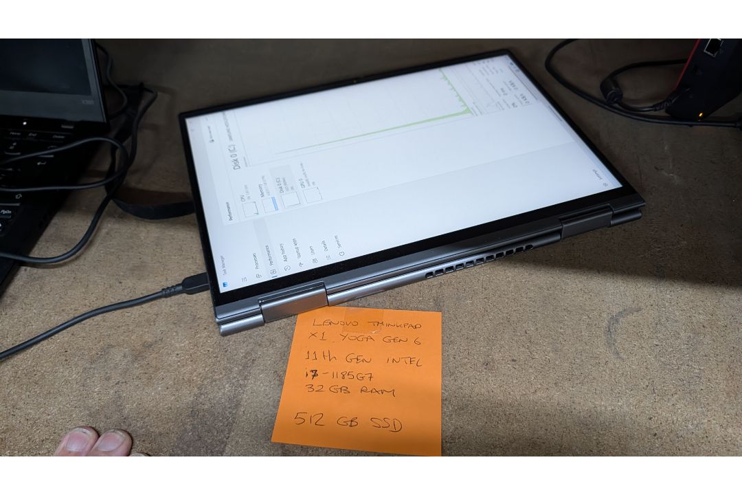 Lenovo Thinkpad X1 Yoga Gen 6 Notebook Computer, 11th Gen, Intel Core i7 1185G7 Processor, 32GB RAM, - Image 19 of 21