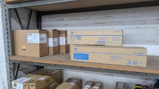 The contents of a Bay of comprising Develop Imaging Units and Konica Minolta Drum Units plus Develop