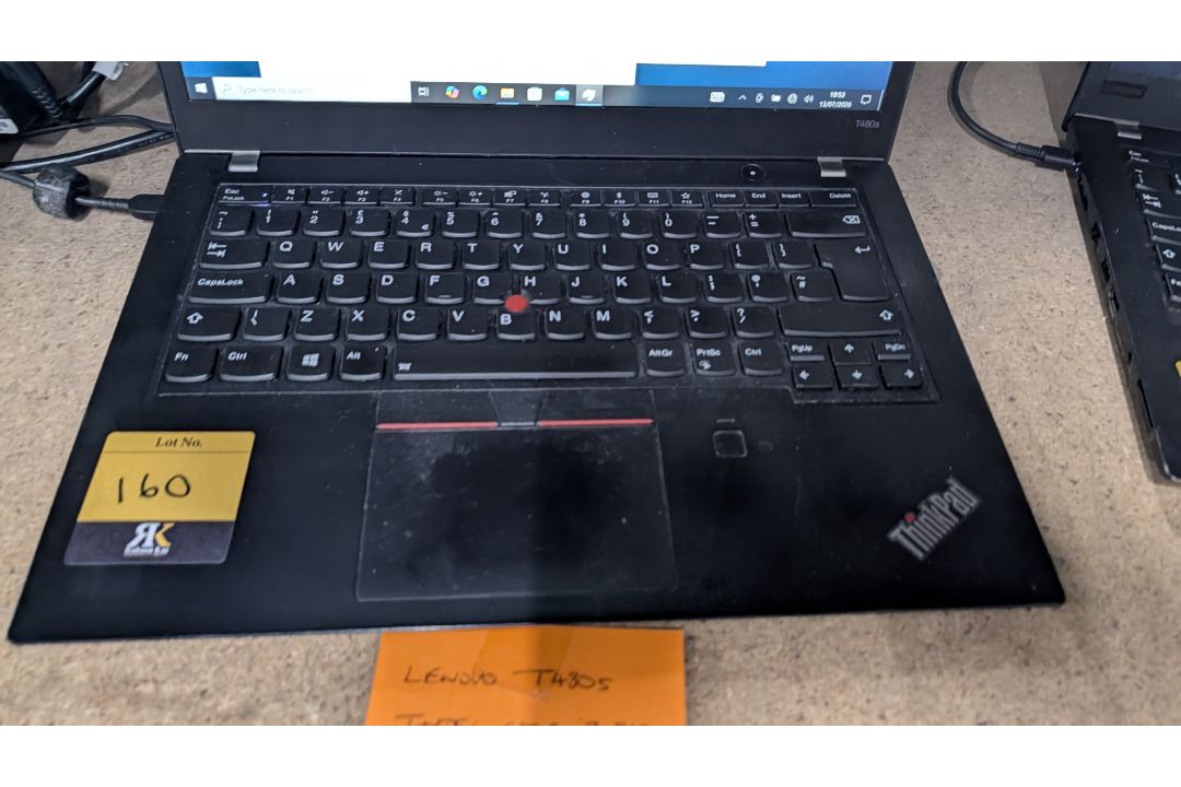 Lenovo T480S Think Pad Notebook Computer with Intel Core i7, 8650U Processor, 16GB RAM, 256GB SSD, L - Image 6 of 16