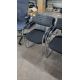 8 off Black Stackable Cantilever Chairs - Image 3 of 10