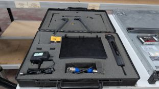 Trantec Wireless Microphone System comprising S4.5 Receiver, Handheld Wireless Microphone, Antennas,