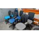 6 off Assorted Operators Chairs- This lot comprises 3 Pairs of Matching Chairs. - Image 1 of 15