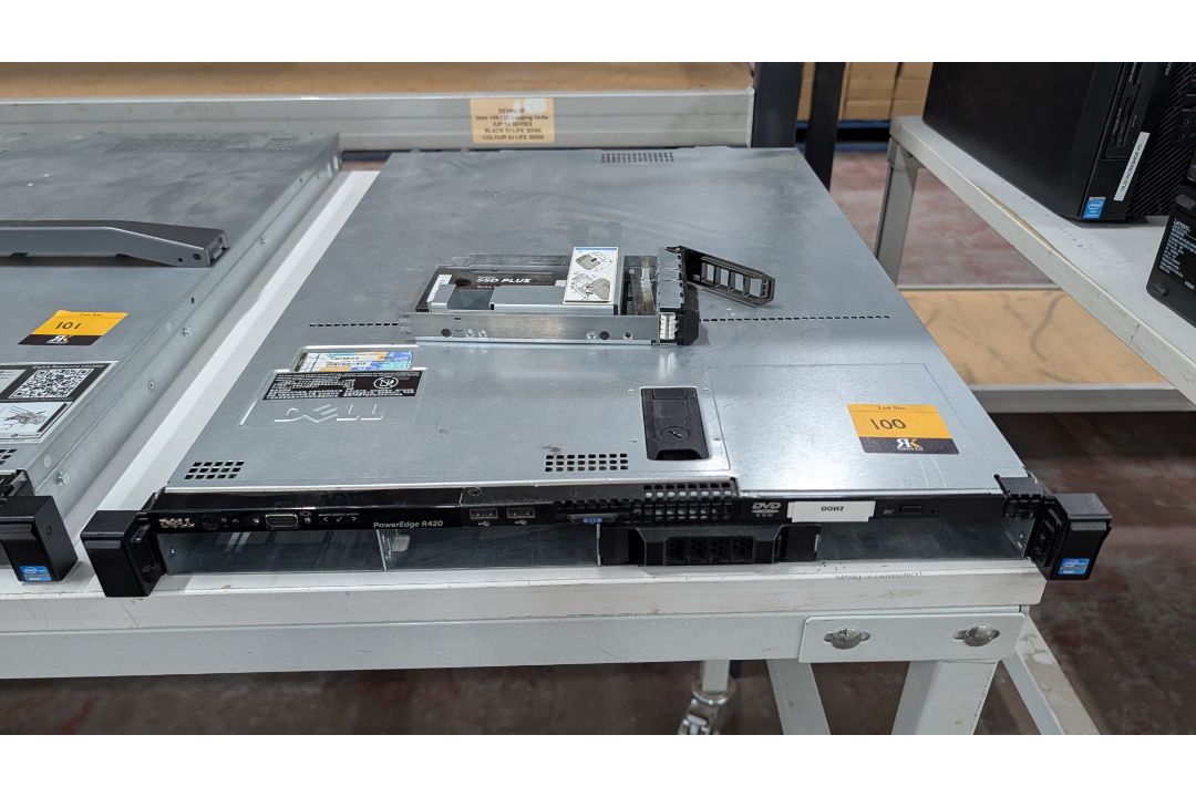 Dell Power Edge R420 Rack- Mountable Server including SanDisk SSD Plus Solid State Removable Hard Dr - Image 11 of 21