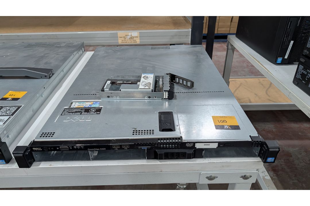 Dell Power Edge R420 Rack- Mountable Server including SanDisk SSD Plus Solid State Removable Hard Dr - Image 14 of 21