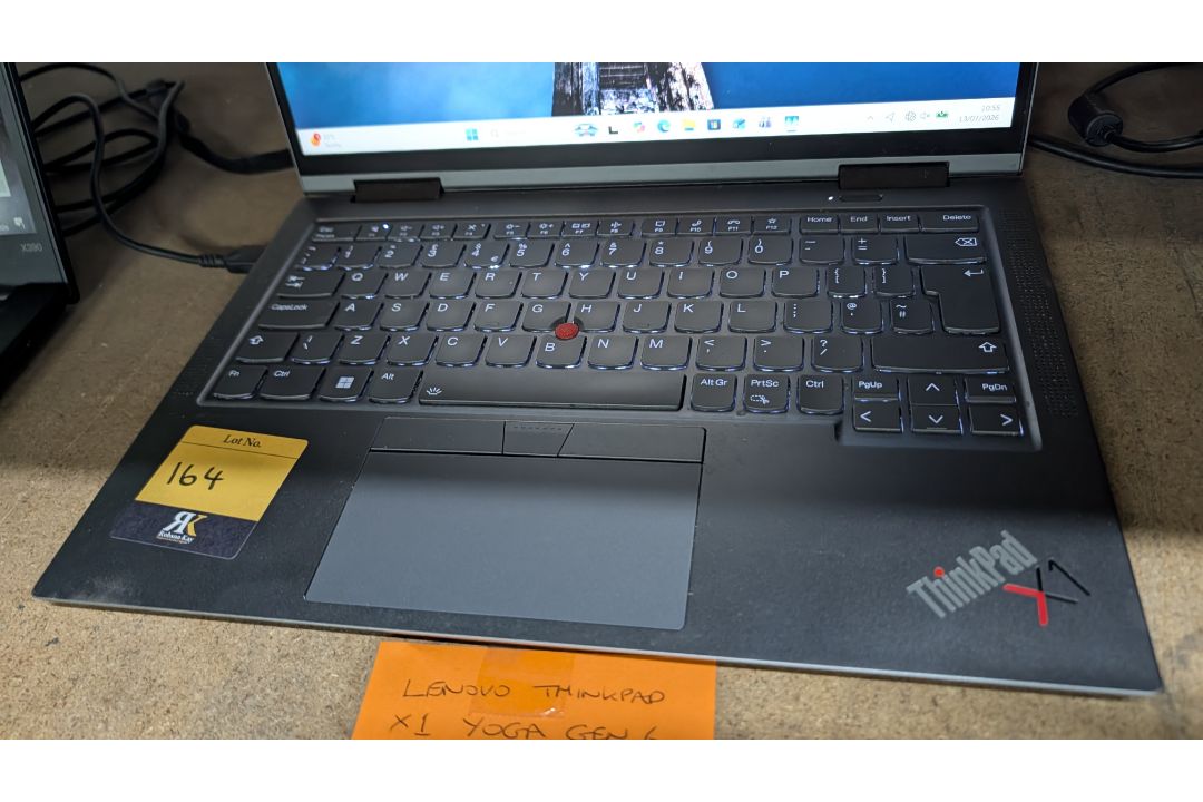 Lenovo Thinkpad X1 Yoga Gen 6 Notebook Computer, 11th Gen, Intel Core i7 1185G7 Processor, 32GB RAM, - Image 11 of 21