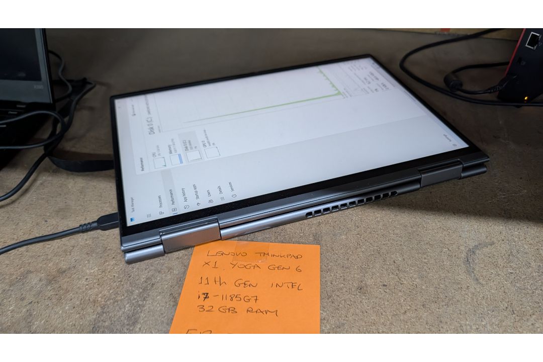 Lenovo Thinkpad X1 Yoga Gen 6 Notebook Computer, 11th Gen, Intel Core i7 1185G7 Processor, 32GB RAM, - Image 18 of 21