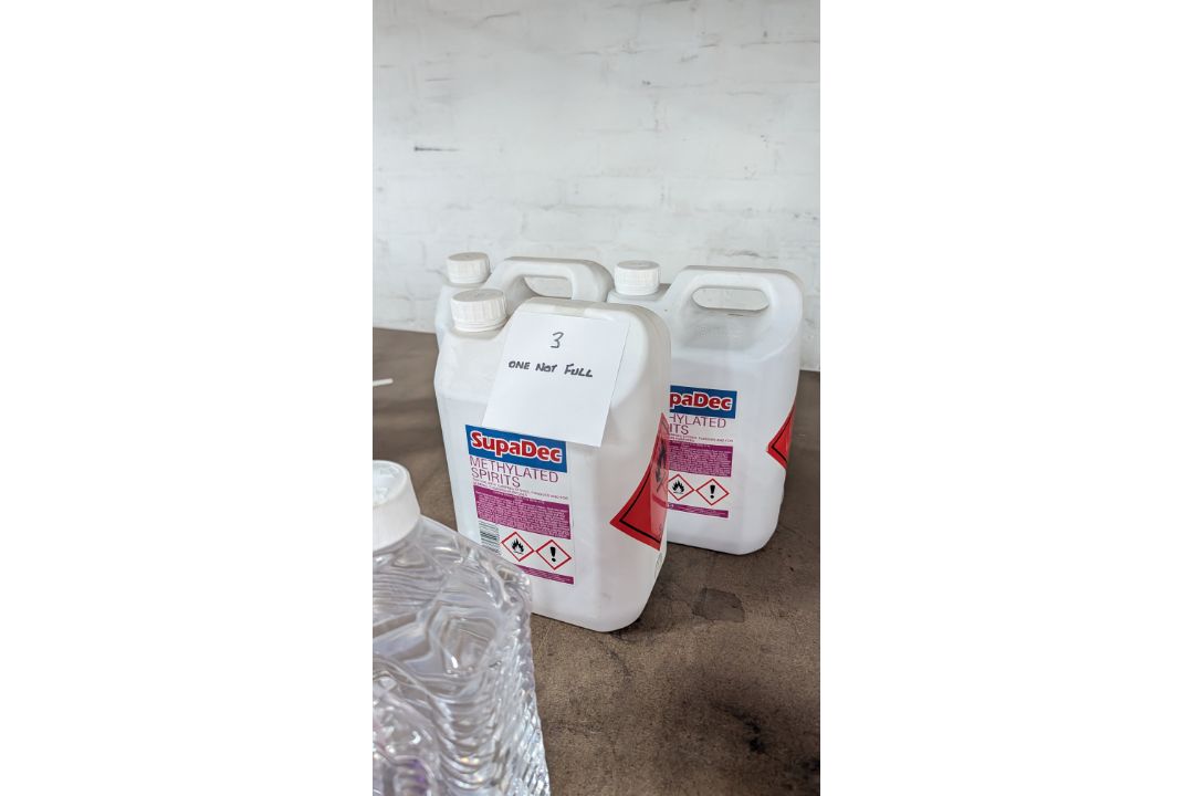 11 off Assorted Sized Bottles and Tubs of Methylated Spirits. - Image 13 of 17
