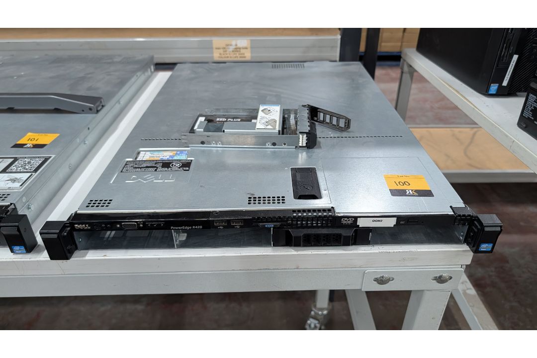 Dell Power Edge R420 Rack- Mountable Server including SanDisk SSD Plus Solid State Removable Hard Dr - Image 10 of 21