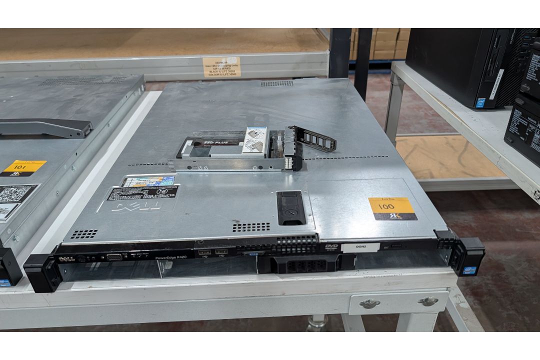 Dell Power Edge R420 Rack- Mountable Server including SanDisk SSD Plus Solid State Removable Hard Dr - Image 13 of 21