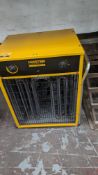 Master Climate Solutions Model: B221T Electric Fan Heater.