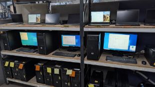 3 off Desktop Computers with Intel Core i5 and i7 Processors, each including Keyboard, Monitor and M