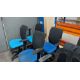 6 off Assorted Operators Chairs- This lot comprises 3 Pairs of Matching Chairs. - Image 11 of 15