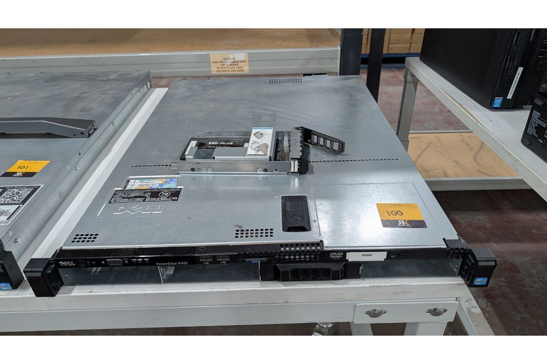 Dell Power Edge R420 Rack- Mountable Server including SanDisk SSD Plus Solid State Removable Hard Dr - Image 15 of 21