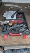 Einhell Multi- Maxx Corded Multi- Tool in Case, including consumables. Model: TE-MG200 CE.