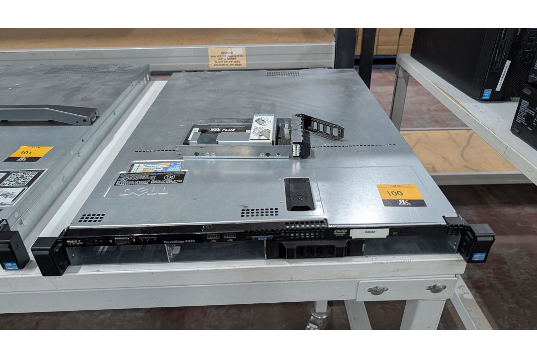 Dell Power Edge R420 Rack- Mountable Server including SanDisk SSD Plus Solid State Removable Hard Dr - Image 12 of 21
