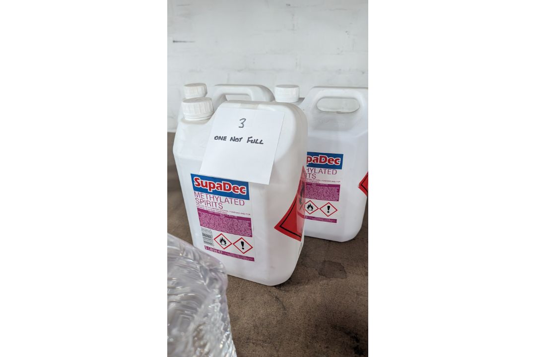 11 off Assorted Sized Bottles and Tubs of Methylated Spirits. - Image 11 of 17
