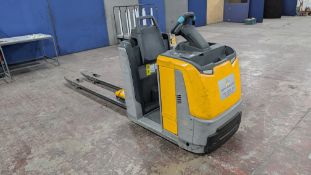 2016 Jungheinrich Low-Level Stand/Ride-on Electric Order PickerModel: ECE225Serial N