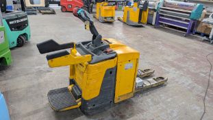 Jungheinrich Stand/Ride-on Electric Pallet TruckModel: ERE225Serial Number: 98054539