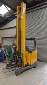 2011 Jungheinrich Electric Reach TruckModel: ETV325Serial Number: 91071134Tr
