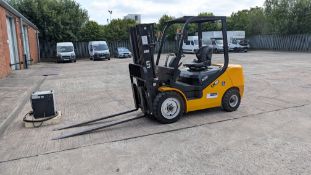 2023 UN (LI-ION battery) 4-Wheel Electric Counterbalance Forklift Truck. Model: FB35-YNLZ2. Serial N