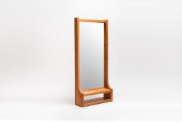 A Swedish pine wall mirror, model 279, GlasmÃ¤ster, Markaryd, ca. 1960/1970