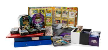 ASSORTED POKÉMON TRADING CARDS - a large quantity of various incomplete sets including Scarlet &