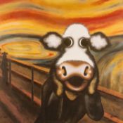 CAROLINE SHOTTON (b.1973) limited edition (65/195) giclée print on canvas laid to board -