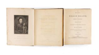 TRUSLER (REV. JOHN) The Works of William Hogarth, vols 1+2, Jones & Co., London, 1833, steel