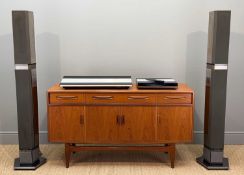 LATE 80s BANG & OLUFSEN HI-FI SYSTEM including, Beocenter 9000 radio/cassette & CD music centre,