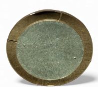 1950s CIRCULAR WALL MIRROR with tinted border, 49cms (diam.) Provenance: private collection