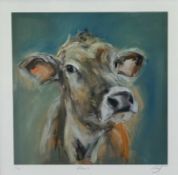 ‡ SUE MOFFITT (British, 1955-2023) limited edition (1/75) colour print - 'Klara', signed, titled,