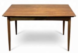 DANISH TEAK EXTENDING DINING TABLE, 75 (h) x 135 (w) x 90cms (d) Provenance: private collection