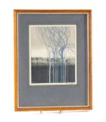 ALISON HOLT (British, 20th century textile artist) original embroidery, signed lower right and