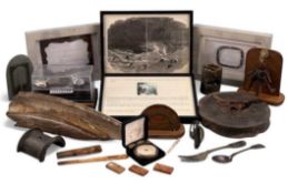 ASSORTED RECOVERED ITEMS FROM THE WRECK OF THE ROYAL CHARTER - ANGLESEY'S MOST INFAMOUS SHIPWRECK