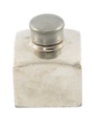 HOLLAND & HOLLAND OF LONDON SQUARE METAL GUN OIL BOTTLE, the screw top impressed with name, 5 x 4