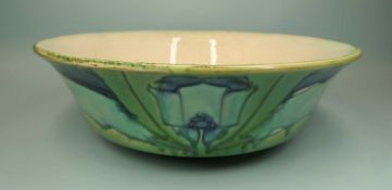 MINTONS SECESSIONIST WATER BASIN, pattern no. 13, printed marks, 42cms (diam.) Provenance: private