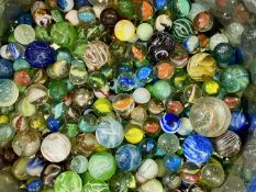 COLLECTION OF VINTAGE MARBLES Provenance: deceased estate Ynys Môn