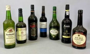 ASSORTED BOTTLES OF SHERRY & PORT, including Dow's Master Blend Finest Reserve Port, Fox Hunter Pale