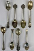 SMALL ASSORTMENT OF SILVER TEASPOONS, 5ozt gross Provenance: deceased estate Conwy