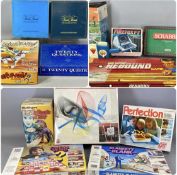 LARGE QUANTITY OF BOARDGAMES, mainly 70s and 80s, with a Grandstand Firefox F-7 tabletop arcade