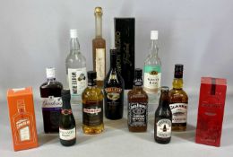 ASSORTED WINES & SPIRITS, including Drambuie 700ml 40%, Cointreau 500ml 40%, Jack Daniels 700ml 40%,