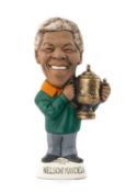 RUGBY UNION CLUB HOUSE: NELSON MANDELA GROGG, limited edition (52/500), inscribed to the rear 'Grogg